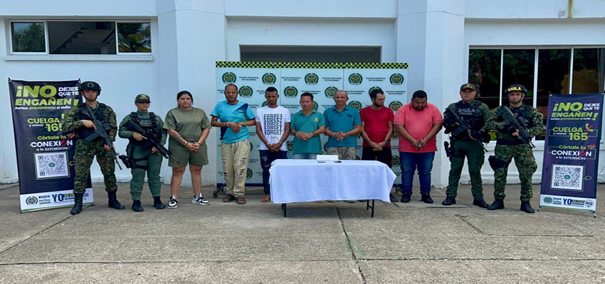 Sur de Bolívar: AGC Capturados dos cabecillas financieros y 6 integrantes.